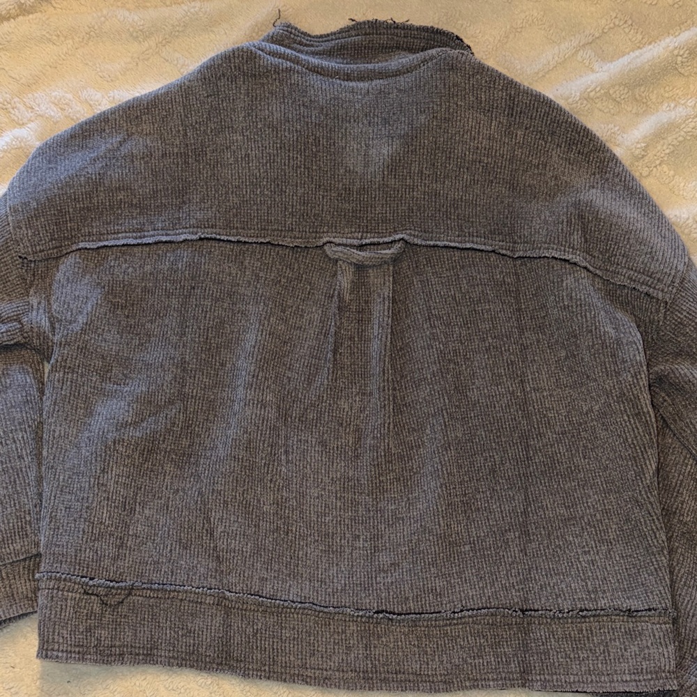 White Birch Charcoal Corduroy Jacket worn once - Picture 6 of 9